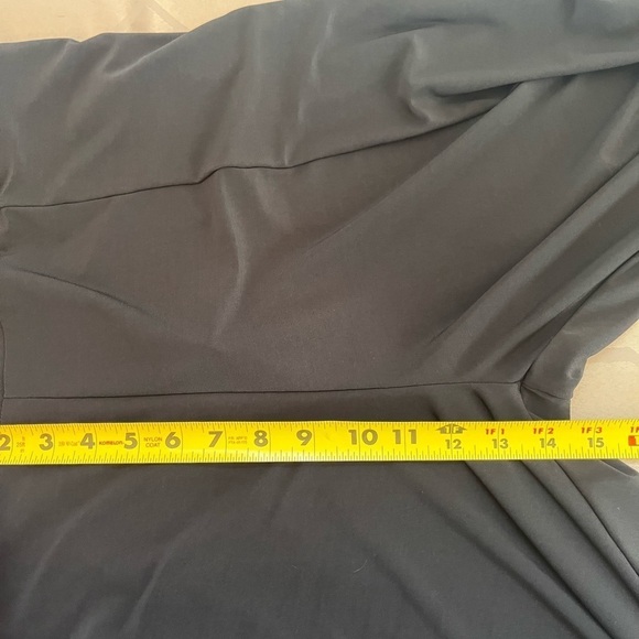 NWT Comfy USA Sun Kim Black Pants Slit Plus Size 3X - Picture 8 of 9